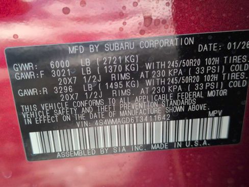 New 2026 Subaru Ascent Limited image 34