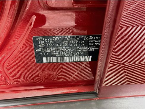 Used 2026 Hyundai Sonata Blue FWD image 12