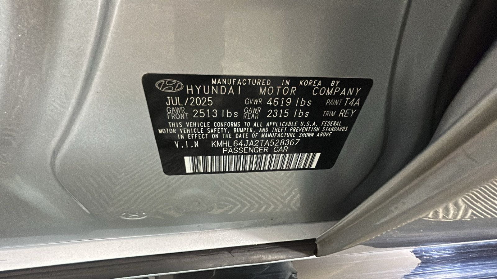 Certified 2026 Hyundai Sonata SEL AWD/4WD image 12