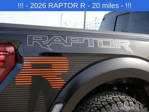 Used 2026 Ford F150 Raptor w/ Equipment Group 803A Raptor R image 9