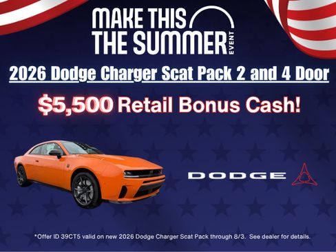 New 2026 Dodge Charger Scat Pack AWD/4WD image 3