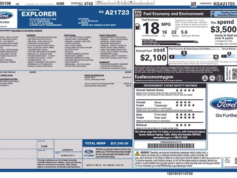 Used 2019 Ford Explorer XLT image 5