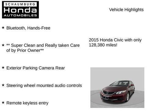 Used 2015 Honda Civic LX image 7