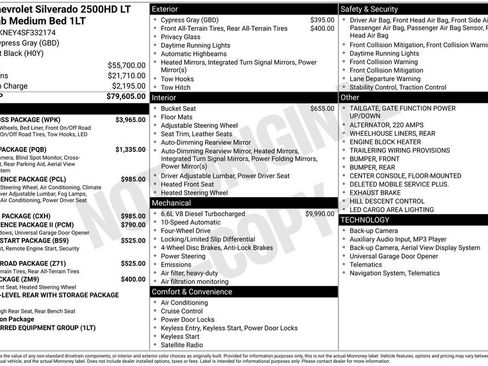 New 2025 Chevrolet Silverado 2500 LT w/ Trail Boss Package AWD/4WD image 46