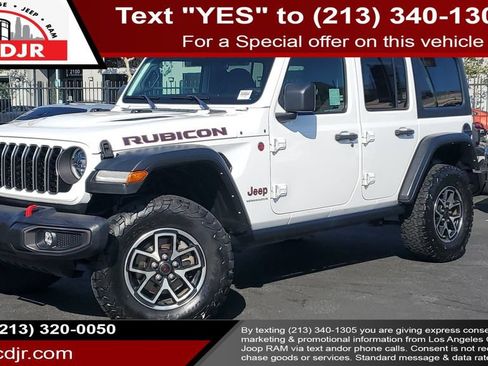 Used 2024 Jeep Wrangler Unlimited Rubicon AWD/4WD image 1