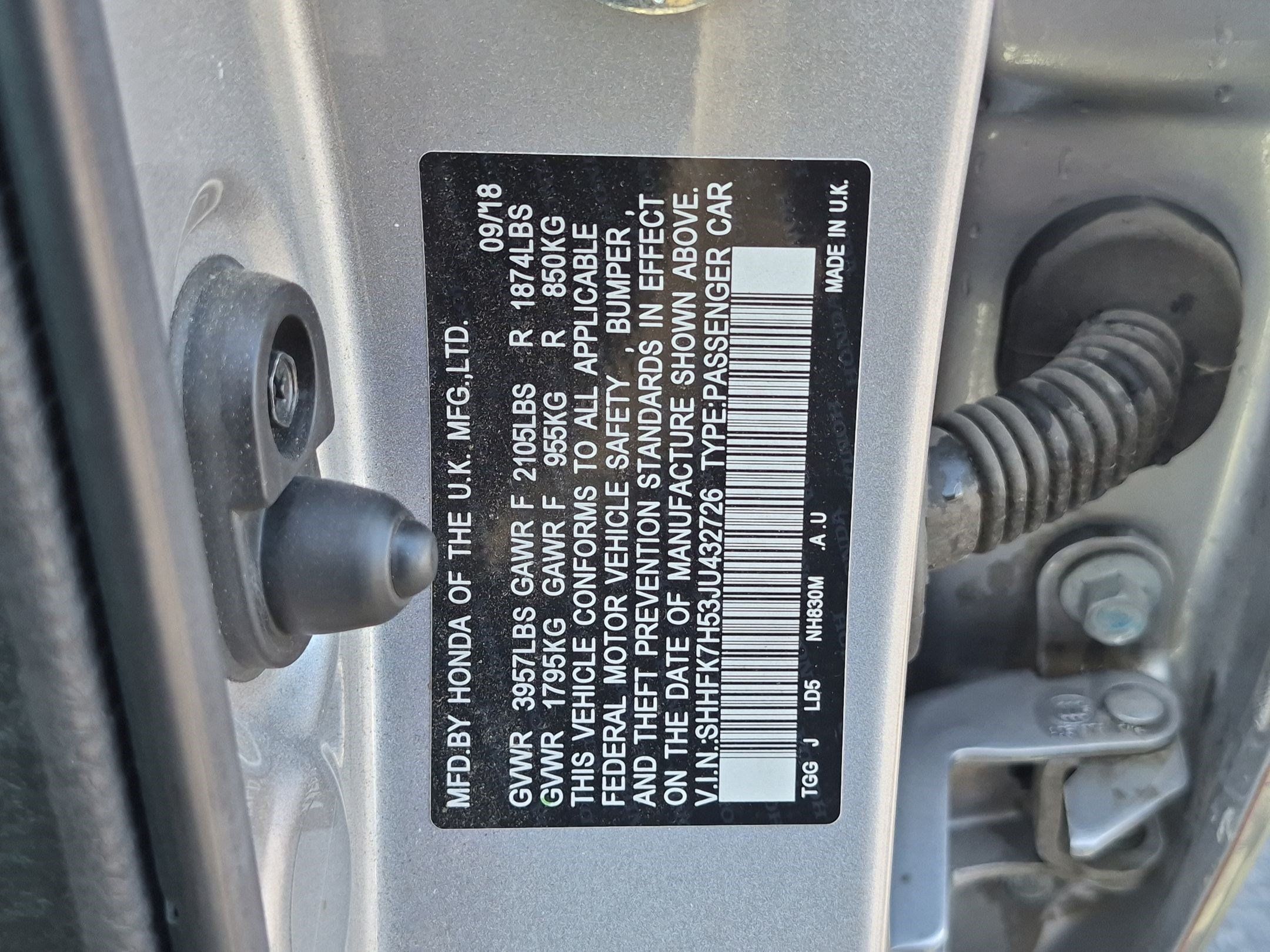 Used 2018 Honda Civic EX image 32