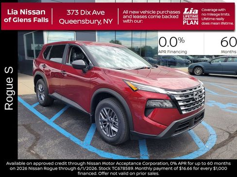 New 2026 Nissan Rogue S AWD/4WD image 1
