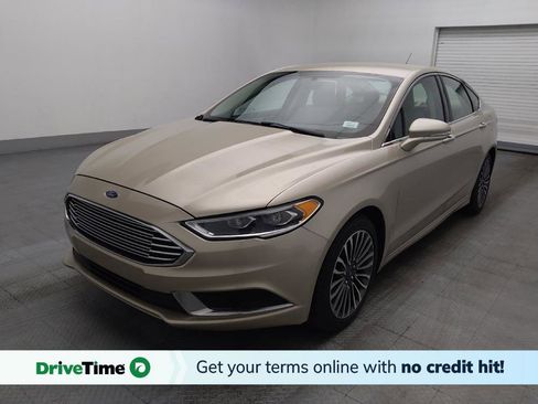 Used 2018 Ford Fusion SE w/ Fusion SE Technology Package FWD image 1