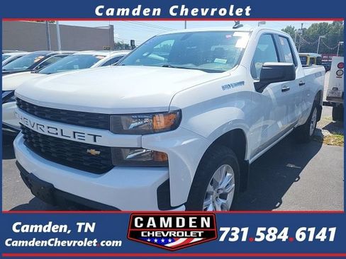 Used 2022 Chevrolet Silverado 1500 Custom AWD/4WD image 1