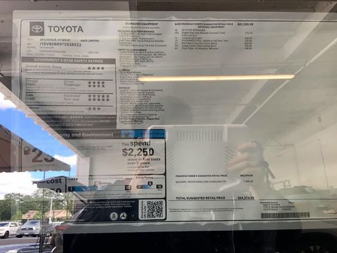 New 2026 Toyota 4Runner Limited AWD/4WD image 20