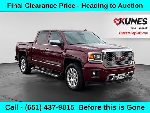 Used 2015 GMC Sierra 1500 Denali w/ Driver Alert Package AWD/4WD image 1