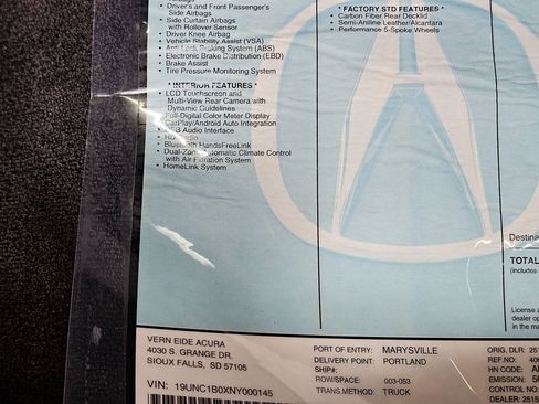 Used 2022 Acura NSX Type S image 49