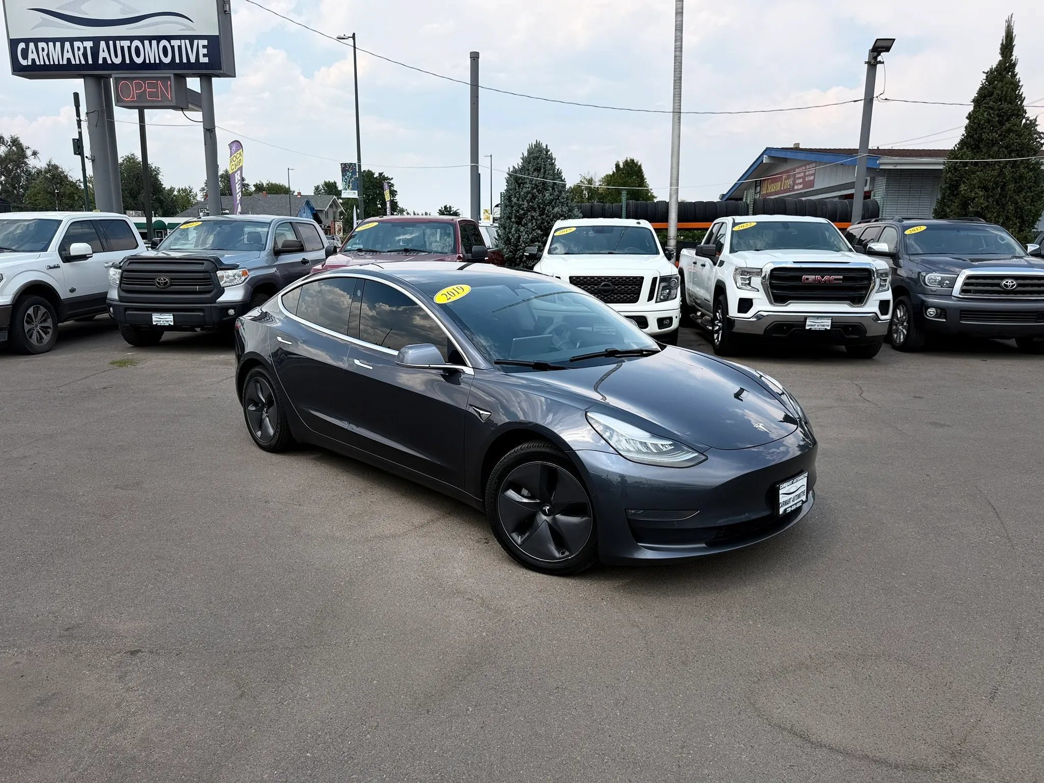 Used 2019 Tesla Model 3 Long Range AWD/4WD image 2
