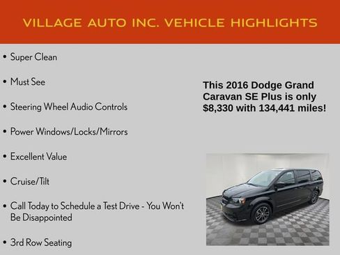 Used 2016 Dodge Grand Caravan SE FWD image 7