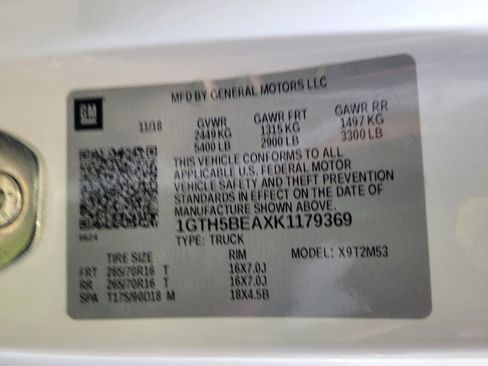 Used 2019 GMC Canyon W/T w/ Convenience Package RWD image 33
