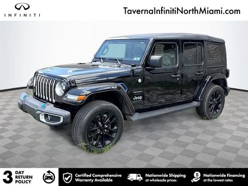 Used 2023 Jeep Wrangler Unlimited Sahara w/ Cold Weather Group AWD/4WD image 1