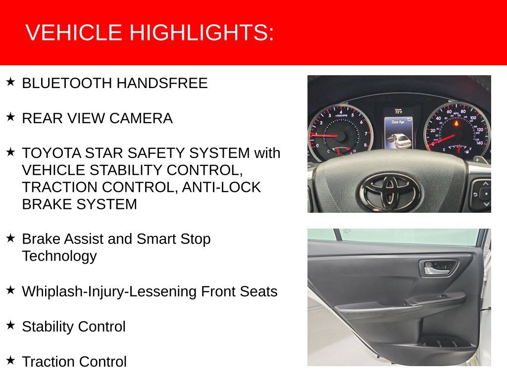 Used 2017 Toyota Camry SE FWD image 9