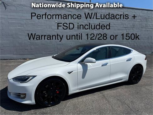 Used 2021 Tesla Model S Performance image 1