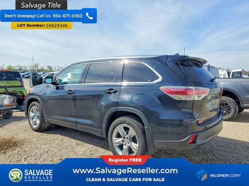 Used 2015 Toyota Highlander Limited AWD/4WD image 3
