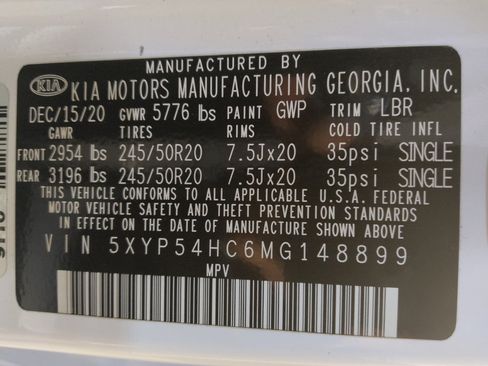 Used 2021 Kia Telluride SX w/ Towing Package FWD image 33