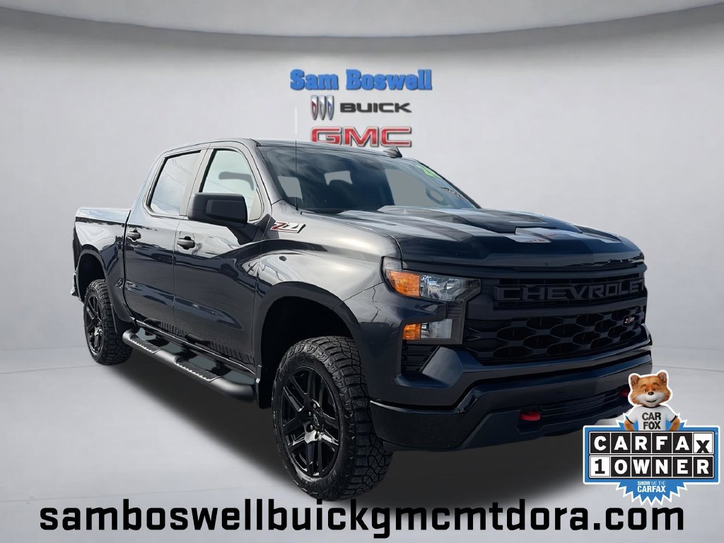 Used 2024 Chevrolet Silverado 1500 Custom Trail Boss AWD/4WD image 1
