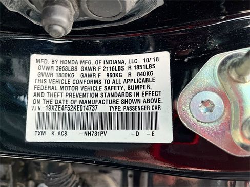 Used 2019 Honda Insight EX image 29