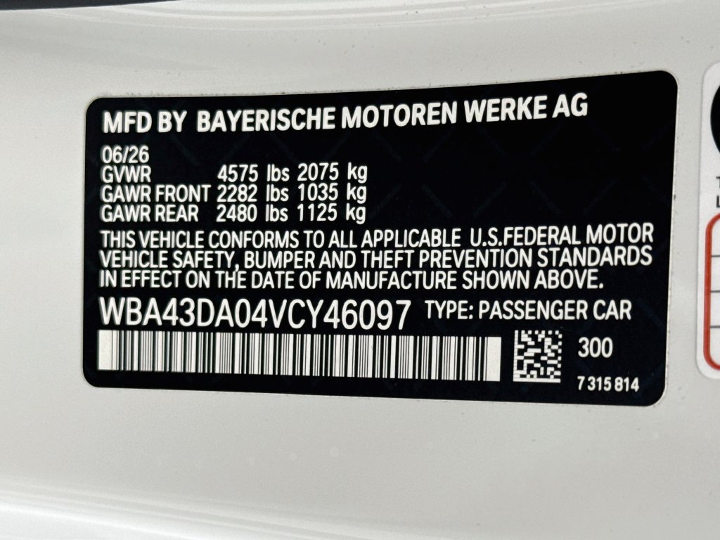 New 2027 BMW 430i Coupe w/ M Sport Package RWD image 32