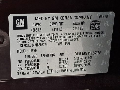 Used 2021 Chevrolet Trax LT w/ LT Convenience Package image 28