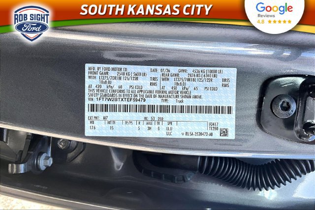 New 2026 Ford F250 XL w/ STX Appearance Package AWD/4WD image 8