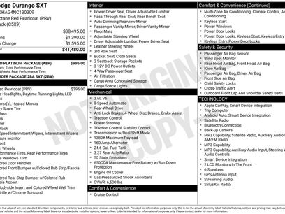 Used 2022 Dodge Durango SXT w/ Anodized Platinum Package