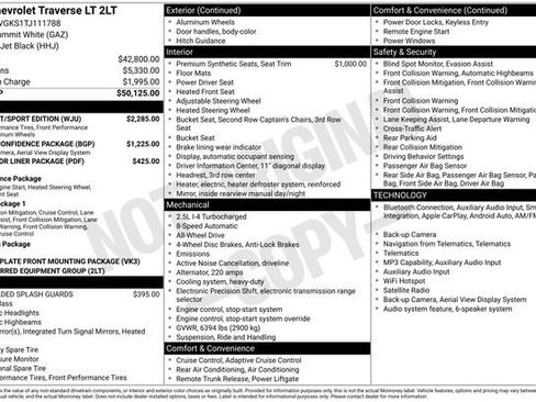 Used 2026 Chevrolet Traverse LT w/ Midnight/Sport Edition AWD/4WD image 1