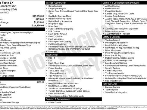 Used 2024 Kia Forte LX image 37