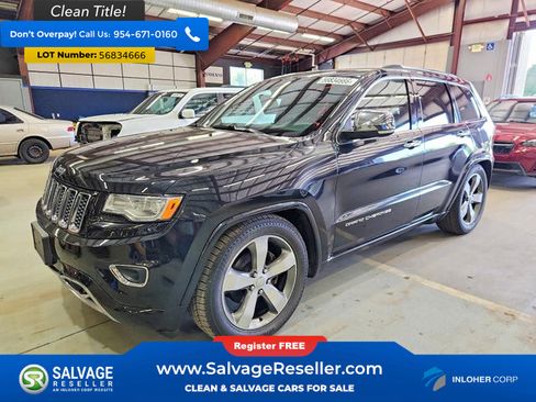 Used 2015 Jeep Grand Cherokee Overland AWD/4WD image 1