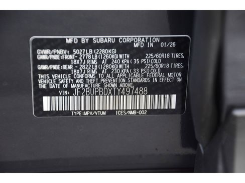 New 2026 Subaru Outback Premium image 25