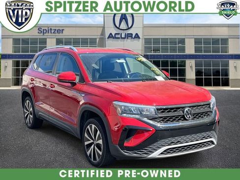 Used 2022 Volkswagen Taos SE w/ Panoramic Sunroof Package image 1