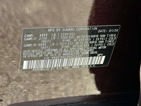 Used 2024 Subaru Outback Limited AWD/4WD image 25