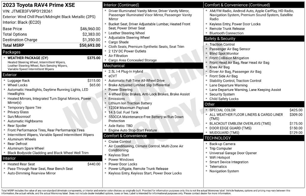 Certified 2023 Toyota RAV4 XSE w/ Weather Package AWD/4WD image 7
