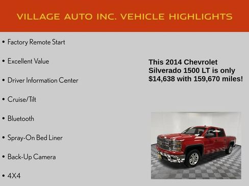 Used 2014 Chevrolet Silverado 1500 LT w/ All Star Edition AWD/4WD image 14