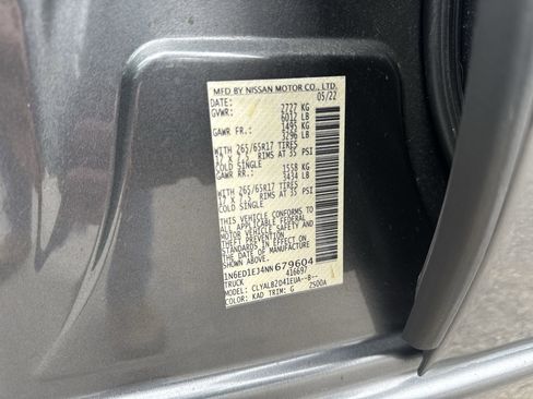 Used 2022 Nissan Frontier SV image 35