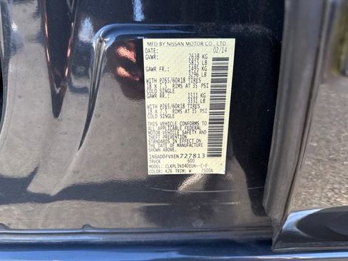 Used 2014 Nissan Frontier SL w/ SL Moonroof Package image 20