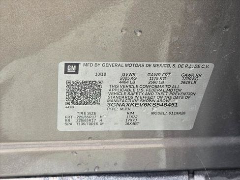 Used 2019 Chevrolet Equinox LT FWD image 20