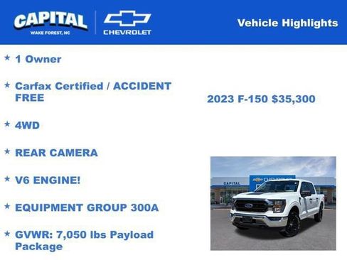 Used 2023 Ford F150 XLT image 3