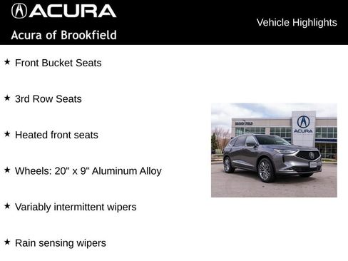 Certified 2023 Acura MDX SH-AWD w/ Advance Package image 24