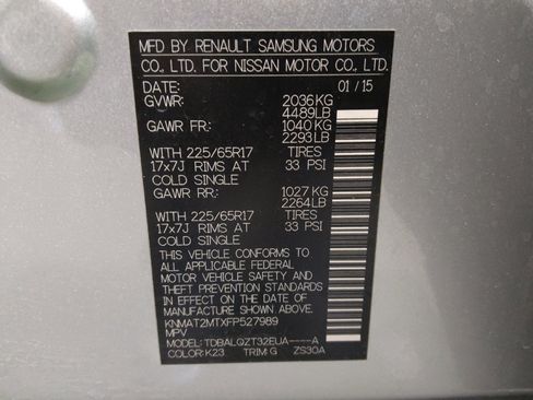 Used 2015 Nissan Rogue SV FWD image 33