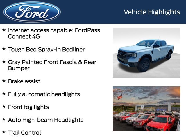 Used 2025 Ford Ranger XLT w/ FX4 Off-Road Package AWD/4WD image 8
