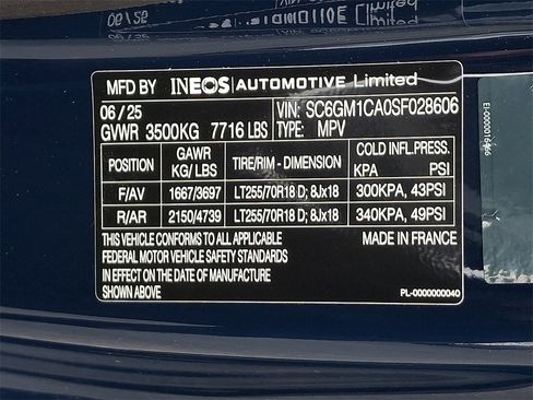 New 2025 INEOS Grenadier Fieldmaster Edition image 10