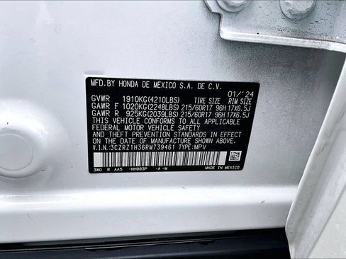 Used 2024 Honda HR-V LX image 16