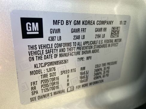 Certified 2022 Chevrolet Trax LT w/ LT Convenience Package image 32