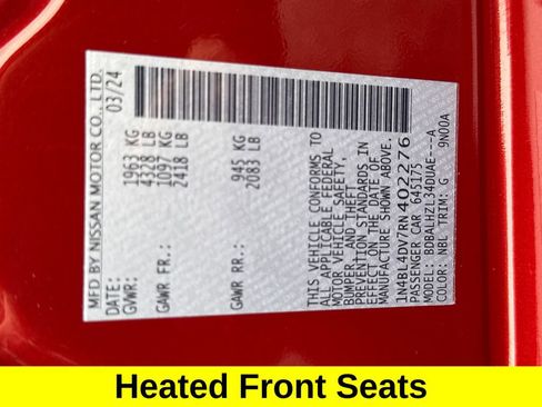 Used 2024 Nissan Altima 2.5 SV w/ SV Premium Package FWD image 32