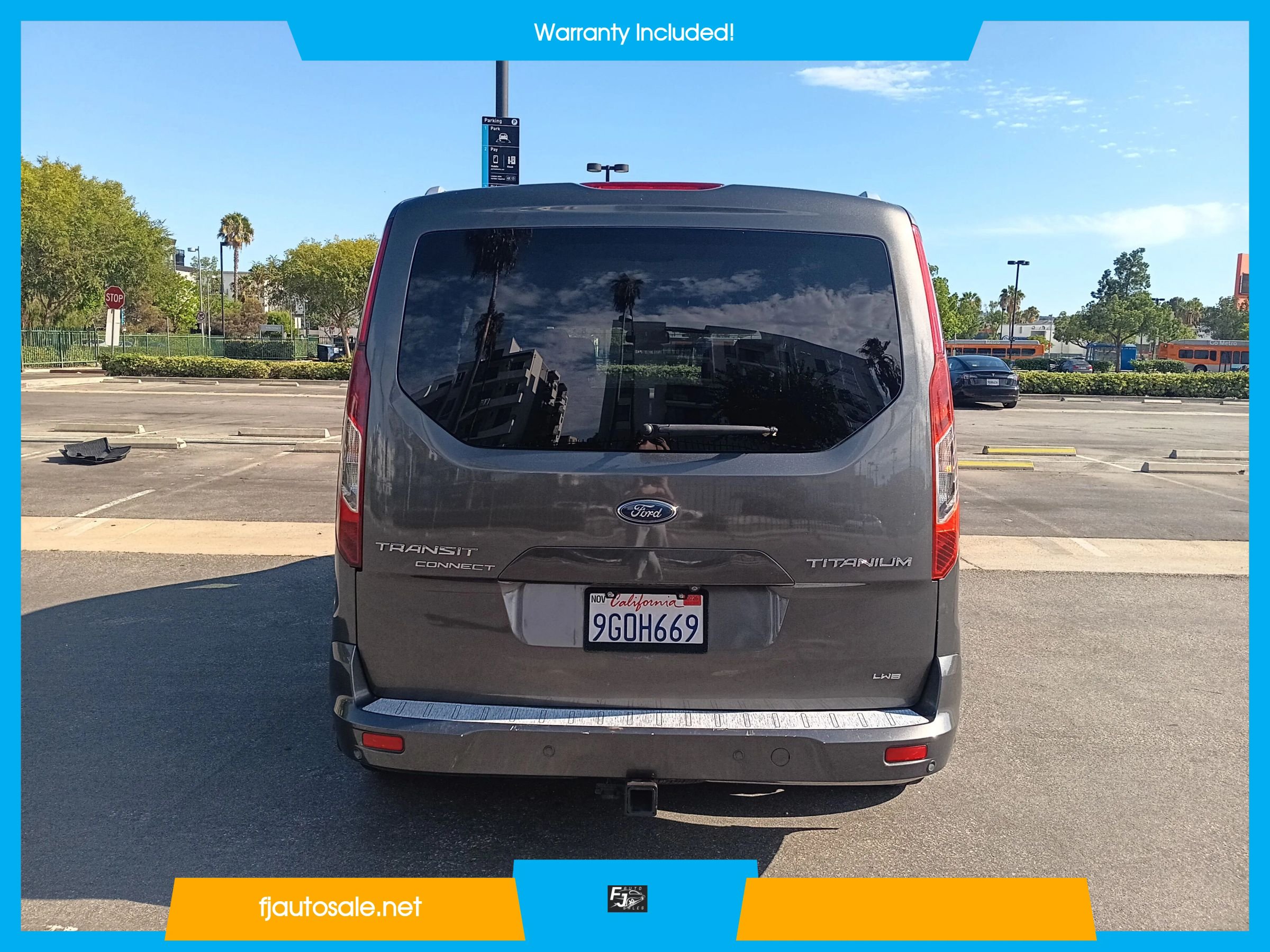Used 2019 Ford Transit Connect Titanium w/ Titanium Premium Package FWD image 7